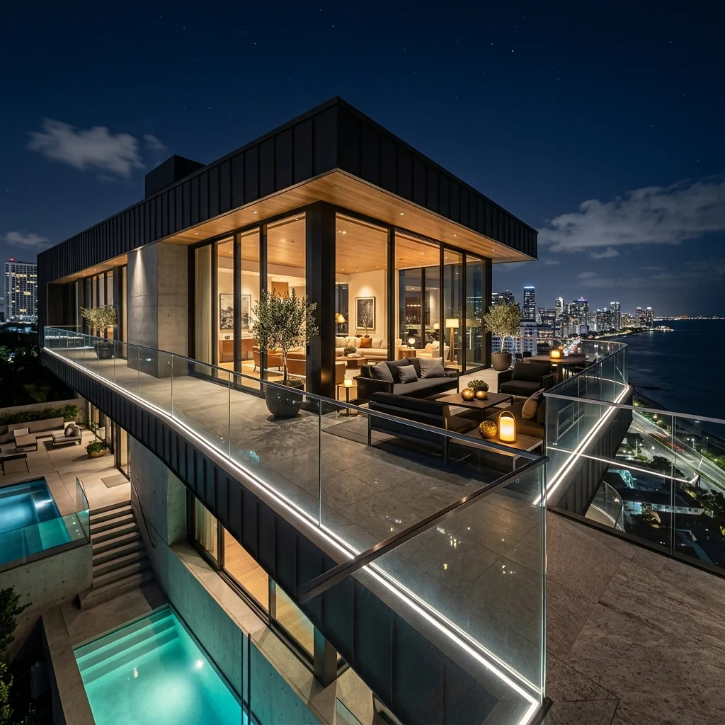 Modern 12mm toughened glass railings for balconies and stairs in Islamabad & Rawalpindi