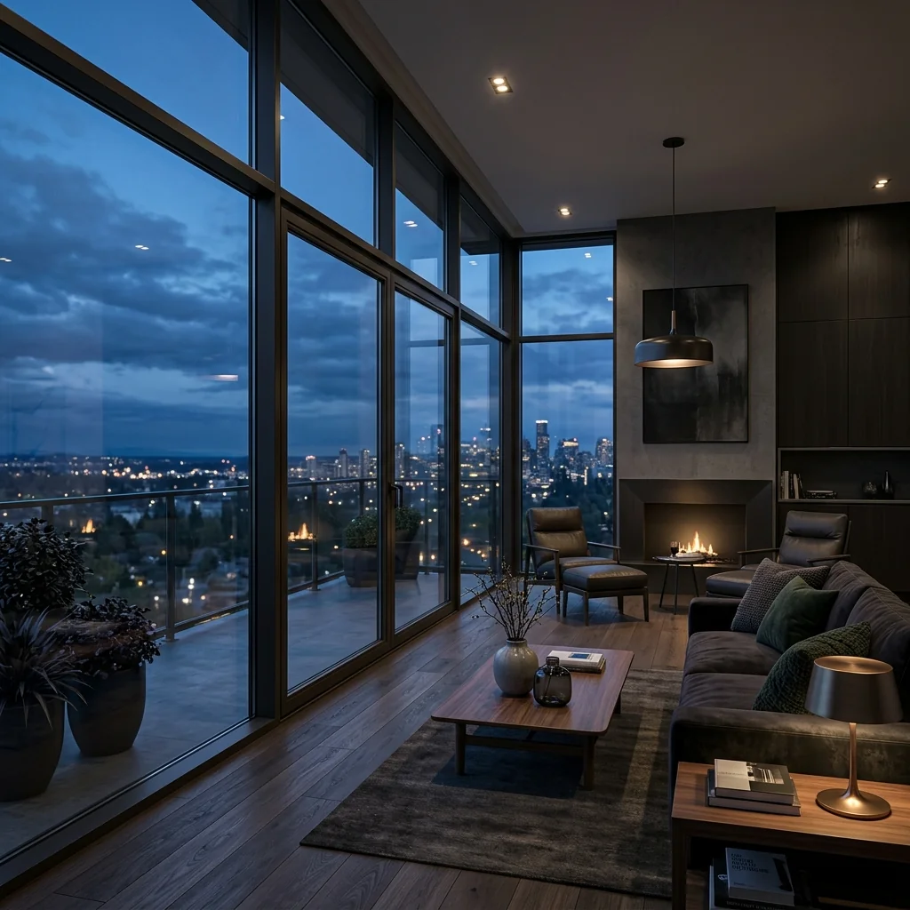 Modern aluminum glass windows and facade installation in Islamabad house by Ali Glass